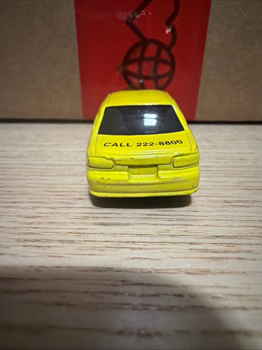 Vintage Yat Ming #823 Taxi Cab Diecast Chevrolet Caprice 1990's Rare Original ++
